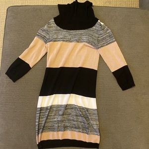 Mini sweater dress